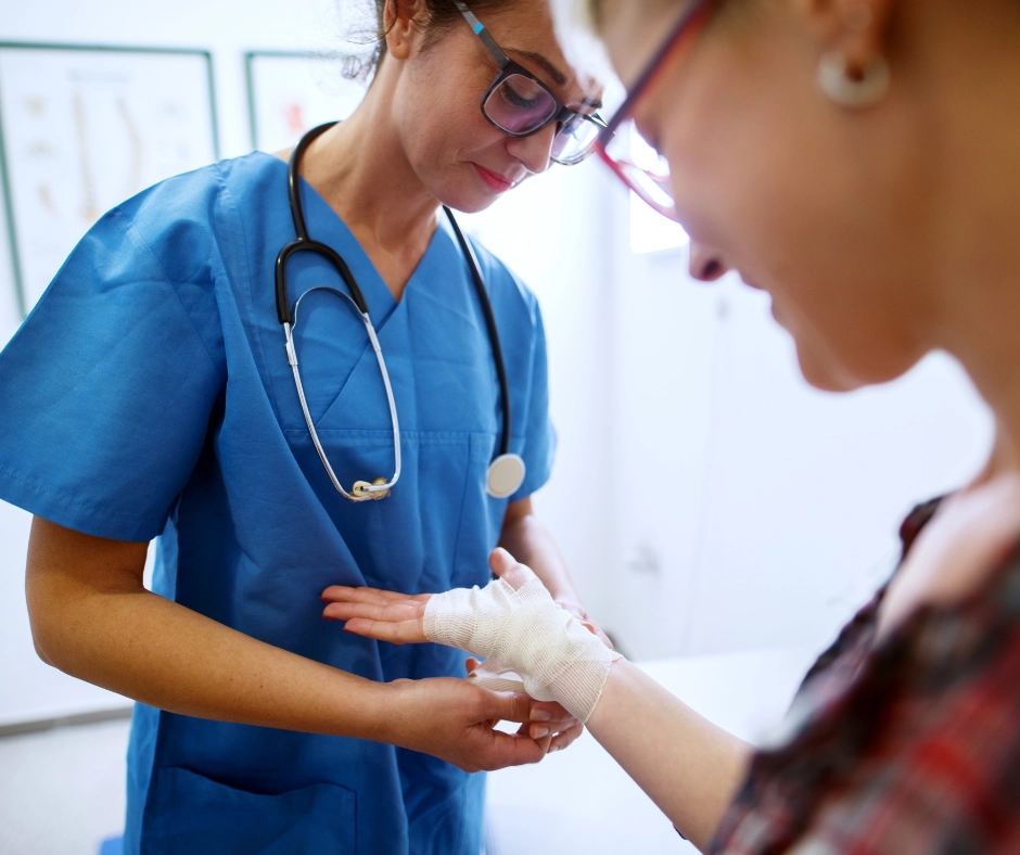 How do take care of stitches